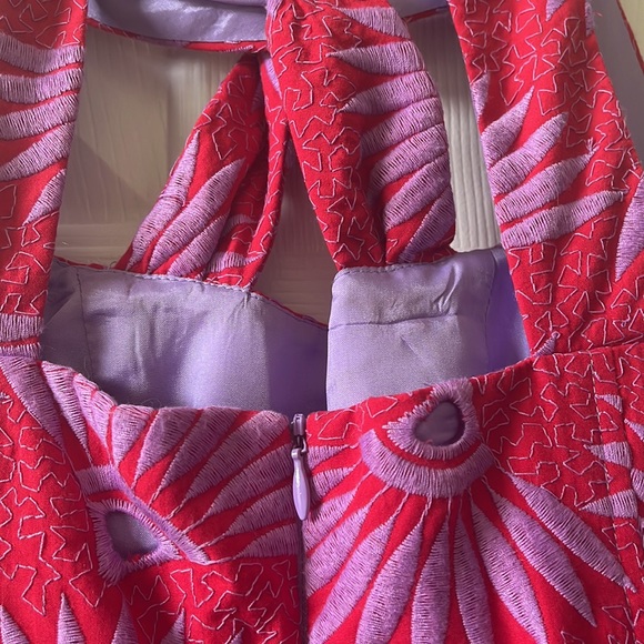 Nanette Lepore Embroidered Midi Dress - Picture 9 of 12